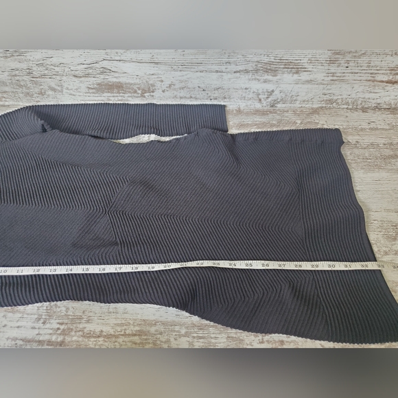 EUC Torn by Ronny Kobo Ribbed Stretch Long Sleeve Nightingale Mini Dress Large - Picture 8 of 8